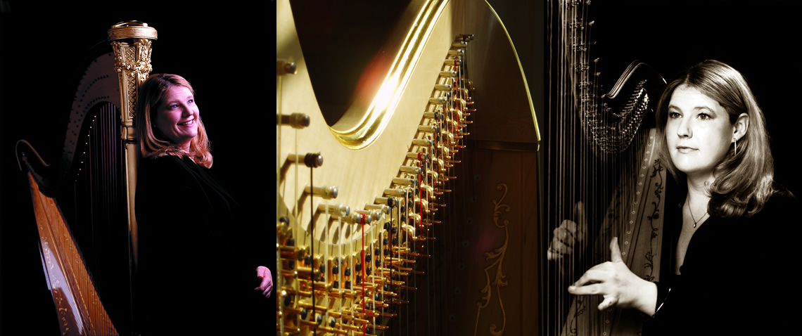 Harpist Rebeca Jones